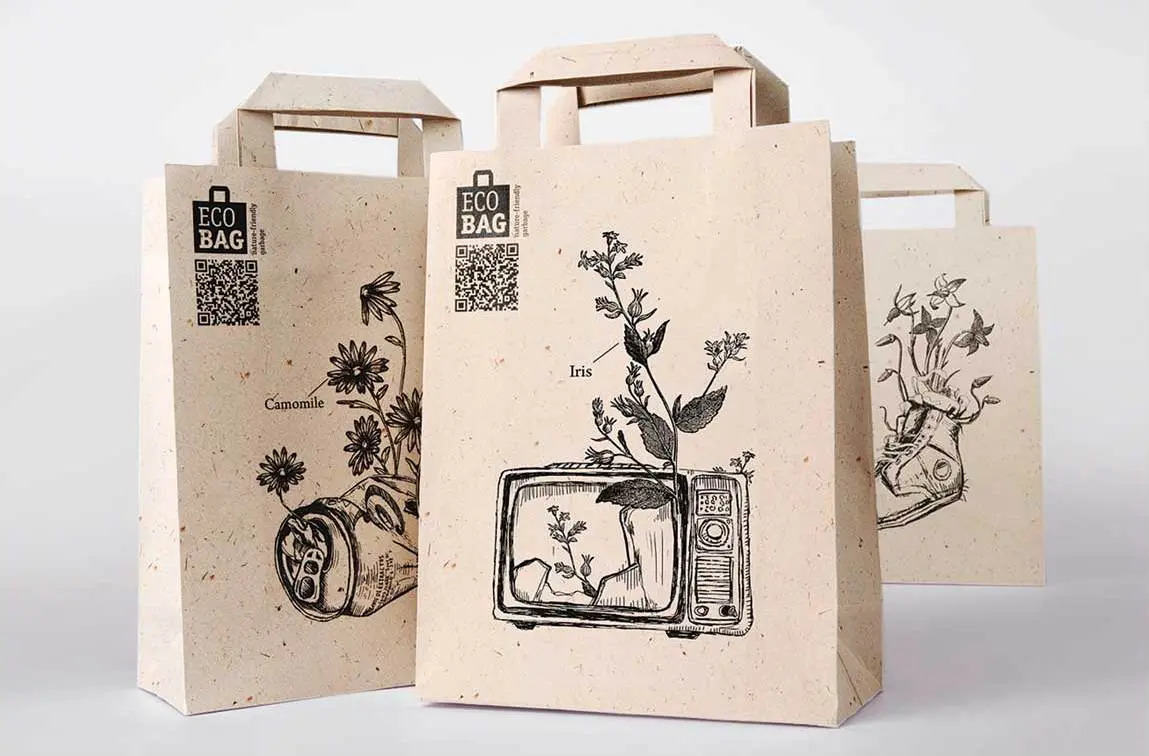 Are reusable paper bags an environmental solution?